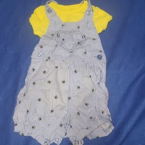 Baby Unisex Coverall Set